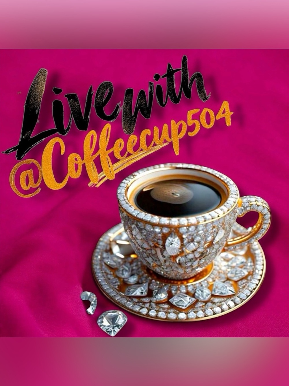 BE HAPPY! ❤️ LIVE w/ Coffeecup504 ☕️
